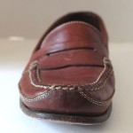 Men’s Cole Haan 10 D Brown Leather Country Slip On Penny Loafers Shoes