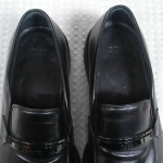 Hugo Boss Men’s 9 Slip On Loafer Shoes US size 10.5 or 11 Black VERY NICE
