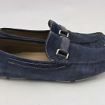 Hugo Boss Men’s Fashion Shoes Drefinno Medium Blue Slip-On Loafers US9 $225.00