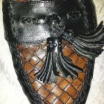 Bragano by Cole Haan Black /Brown Woven Leather Tassel Loafers Men’s Size 10 M