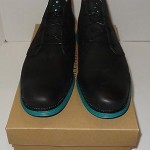 NIB Cole Haan LUNARGRAND Leather Chukka Sz 11.5 M  Black /Pendant Teal C11721
