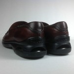 Cole Haan Loafers Slip on US 8.5B Nike Air Brazil Leather Brown Mens Shoes