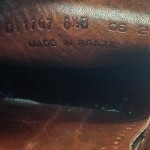 Cole Haan Loafers Slip on US 8.5B Nike Air Brazil Leather Brown Mens Shoes