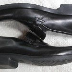 Hugo Boss Men’s 9 Slip On Loafer Shoes US size 10.5 or 11 Black VERY NICE