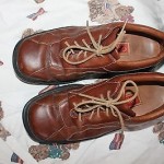 COLE HAAN MEN’S SHOES LACE UP BROWN SIZE 7.5 M USED