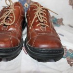 COLE HAAN MEN’S SHOES LACE UP BROWN SIZE 7.5 M USED