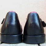Mens Cole Haan Dress Shoes Sandals Size 8M Black Leather Casual Comfort Italian
