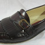 Cole Haan Leather Buckle Loafers Shoes – Burgundy – Men’s Size 8.5 D