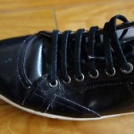 HUGO BOSS Leather Sneakers – Black / US Size 9