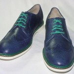 Cole Haan Air Franklin Wingtip Oxfords II, Suede Upper, Ocean Sue