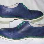 Cole Haan Air Franklin Wingtip Oxfords II, Suede Upper, Ocean Sue