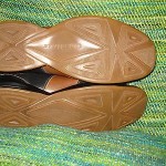 Cole Haan Nike Air black and brown bicycle stitch leather shoes  11 M