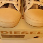 DIESEL MEN’S ONWARD SHOES CHARCOAL GREY SIZE US 10 EUR 43 JPN 28