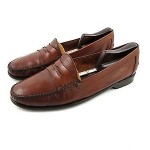 Men’s Cole Haan Resort Brown Penny Loafers Size 11.5