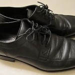 Cole Haan Nike Air Black Wing Tip Shoes Size 9.5M