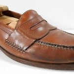 Cole Haan Country Genuine Handsewn Brown Leather Penny Loafers Mens 10.5 D
