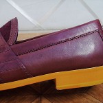 MENS COLE HAAN BURGUNDY AIR MONROE PENNY  LOAFERS SHOES SZ-8 M