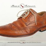 Mens Cole Haan Nike Air Stylish Brown Leather Oxfords Shoes Sz. 9 M