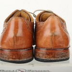 Mens Cole Haan Nike Air Stylish Brown Leather Oxfords Shoes Sz. 9 M
