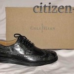 Cole Haan LUNARGRAND LONG WINGTIP in Black Camo-Black: Oxford US Mens Size 10