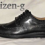 Cole Haan LUNARGRAND LONG WINGTIP in Black Camo-Black: Oxford US Mens Size 10