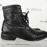 Mens Diesel Casual Black Leather Urban Boots Sz. 41