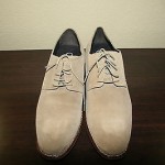 Cole Haan Air Colton XO Size 11 MILKSHAKE Suede Oxford Shoe