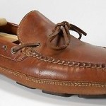 Cole Haan Genuine Handsewn Brown Leather Slippers Driving Mocc Mens 11.5 M VGUC