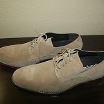 Cole Haan Air Colton XO Size 11 MILKSHAKE Suede Oxford Shoe