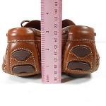 Cole Haan Genuine Handsewn Brown Leather Slippers Driving Mocc Mens 11.5 M VGUC
