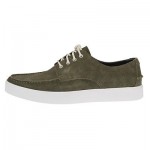 Cole Haan Men’s Bergen Moc Oxford Shoes – Fatigue Suede