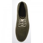 Cole Haan Men’s Bergen Moc Oxford Shoes – Fatigue Suede