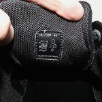 BOSS HUGO BOSS ORANGE LABEL BLACK LEATHER/SUEDE SNEAKERS Sz 44 / US 11