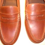 MINT! COLE HAAN AIR GRANT DRIVING SHOES PENNY LOAFERS PAPAYA 14M