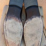 Hugo Boss Mens Dress Shoe Size 10.5M Black Leather Casual Comfort Slip On Loafer