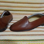 BRAGANO COLE HAAN MEN SZ 8.5 M BROWN  LEATHER SHOES  LOAFERS ** FREE SHIP**