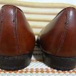 BRAGANO COLE HAAN MEN SZ 8.5 M BROWN  LEATHER SHOES  LOAFERS ** FREE SHIP**
