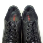 DIESEL PILSNER MENS SNEAKERS SHOES BLACK LEATHER SIZE 9.5