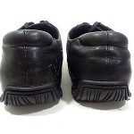 DIESEL PILSNER MENS SNEAKERS SHOES BLACK LEATHER SIZE 9.5