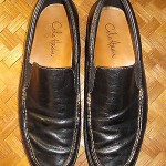 COLE HAAN BLACK LOAFER SHOES  SIZE 9M  FREE SHIPPING!!