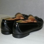 COLE HAAN BLACK TASSEL Loafers Shoes Mens SZ 10.5 D