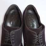 Cole Haan Men’s Size 11 M Dark Chocolate Brown Suede Cap Toe Waterproof Oxfords