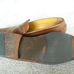 COLE HAAN TAN LEATHER LOAFERS –  SZ 16M