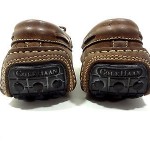 COLE HAAN MENS LOAFERS TASSEL SHOES BROWN LEATHER SIZE 8 M