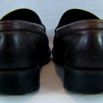 Mens Cole Haan Country US 11M Loafer Slip On Brown Leather Made in Brazil