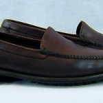 Mens Cole Haan Country US 11M Loafer Slip On Brown Leather Made in Brazil