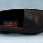 Mens Cole Haan Country US 11M Loafer Slip On Brown Leather Made in Brazil