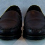 Mens Cole Haan Country US 11M Loafer Slip On Brown Leather Made in Brazil