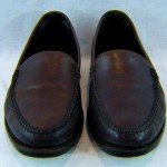 Mens Cole Haan Country US 11M Loafer Slip On Brown Leather Made in Brazil