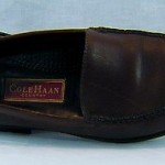 Mens Cole Haan Country US 11M Loafer Slip On Brown Leather Made in Brazil